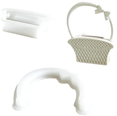 Home Dekoration Form Silikon Ornamente Herstellung Form Korb Geformt Gips Verzierung Form Schmuck Handwerk Werkzeug
