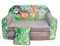nana shop Kindersofa Ausklappbar, Kindercouch mit Bettfunktion, Spielsofa mit Schlaffunktion, Kindercouch 2in1, Mini Sofa für Kinderzimmer, Schlafsofa für Kinder (Dschungel)