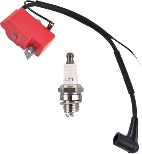 Latuwa 181-143-200 181-143-201 181-143-203 181-143-204 Zündspule mit 1 Zündkerze für Dolmar PS-460 PS-460D PS-500 PS-500D PS-510 Kettensäge