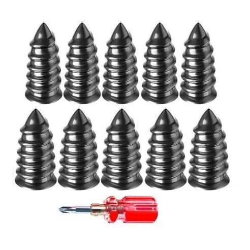 QSTDGVPW 2X 10x Chiodi in Gomma per Riparazione Foratura Pneumatici Auto