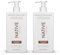 Native Shampoo per Uomini e Donne senza Siliconi e Solfati - Profumo Cocco e Vaniglia - Shampoo Idratante - Dona ai Capelli Secchi una Lucentezza Morbida e Sana (2 Pack, 487 ml)
