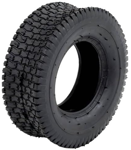 Gecheer Pneu de Brouette 13x5.00-6 4PR Caoutchouc Caoutchouc, Pneus de Remplacement Increvable Compatible pour Camions Sacs, Chariots Roue et Remorque