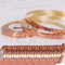wenweo 240 Meter Luftschlangen Geburtstag, 24 Rollen Luftschlangen Rosegold mit Leuchtenden Farben können für Geburtstags Deko, Ballonband, Silvester Deko, Hochzeit Deko, Geschenkband