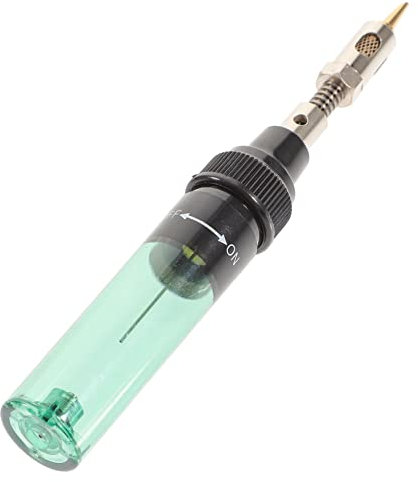 EXCEART 1 Set Saldatura a gas portatile saldare elettronico kit torcia per saldatura a gas ferri da saldatura corredo di saldatura mini saldatore torcia di saldatura plastica