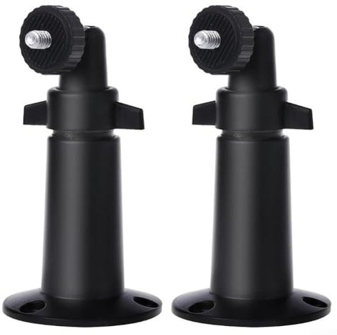 Wandhalterung für Ring-Up-Kamera, mit Akku, für den Innen- und Außenbereich (schwarz)