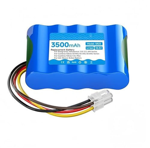 SHGTCOAP 3400mAh Automatischer Rasenmäher-Akku. Kompatibel for Gardena Sileno R100Li R130Li R160Li Serie. for Sileno City Plus Automower