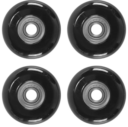 Ausi 4 Stück Rudergeräte-Sitzräder Mit Lager, Rudergeräte-Lagerräder, Ersatzräder, Sitzkissen 43 X 11 Mm