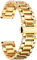 BINLUN Remplacement Bracelets de Montre en Acier Inoxydable avec Extrémité Droite et Courbe à Dégagement Rapide Femme Homme 6 Couleurs 9 Tailles (Or,Argent,Noir,Or Rose,Or-Argent,Argent-Or Rose)