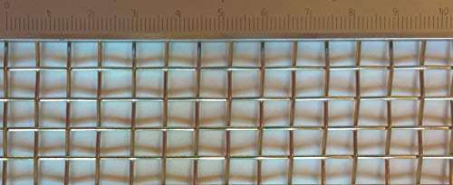 Terrarium Edelstahl Drahtgewebe mit 6,3 mm Maschenweite, 1 mm Drahtstärke. 1m x 50cm