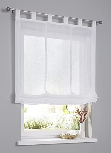 Kutti Tenda a Pacchetto Brondby Passanti Bianco 60 x 145 cm