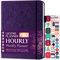 Legend Planner PRO Stundenplaner Edition - Deluxe Wochen & Tagesplaner mit Zeitfenstern. Zeitmanagement-Terminbuch Tagebuch für Arbeit & Privatleben, undatiert, A4, Hardcover (Lila)