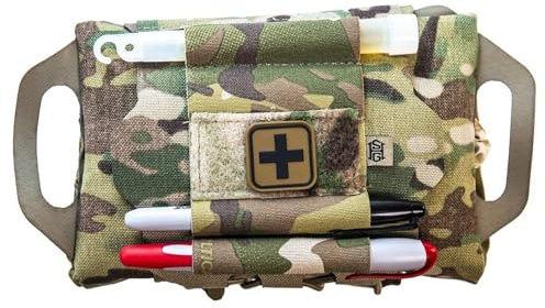High Speed Gear - Reflex IFAK System, Police Gear & Military Gear, Medical MOLLE Pouch for Professionals (Multicam)