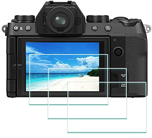 ULBTER Displayschut schutzfolie für Fujifilm X-T30 II X-T30 X-T20 X-T10 X-S10 Fuji XT30II XT30 XT20 XT10 XS10 [Nicht für XS20] 0,3 mm 9H Härte gehärtetes Glas screen protector folie - [3 Stück]
