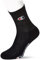 Champion Unisex Socks Basics 6pk Crew Füßlinge, Schwarz, 39-42 EU