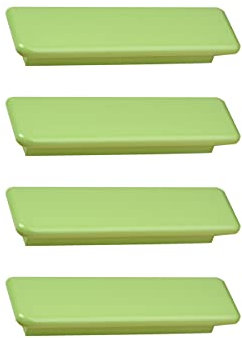 CcHhyyt Macaron Farbe Knöpfe Holz Möbelknopf für Kinder Griff für Schublade Kommode Schrank Tür Knöpfe 4 Stück (96mm, Grün)