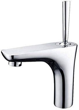 SINGID Miscelatore monocomando tradizionale per lavabo alto Cucina Bagno, Miscelatore monocomando per lavabo monocomando guardaroba (Dimensioni: H 21,8 cm)