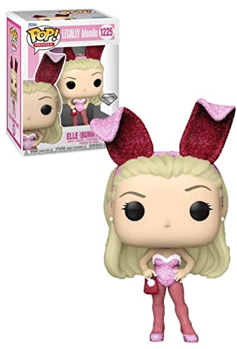 Funko POP! Movies: LegallyBlonde-ElleAsBunny - Diamond Glitter - Legally Blonde - Collectable Vinyl Figure - Gift Idea - Official Merchandise - Toys for Kids & Adults - Movies Fans