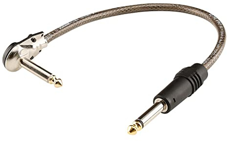 Sommer Cable 3,0m Bass- Gitarrenkabel Instrumentenkabel SC-Spirit XS 1x 0,75mm² mit einseitig gewinkeltem HICON 6,3mm Flachstecker/Pancake - XS48-0300