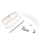 JCSPARES® - Maniglia leva per porta oblò lavatrice compatibile Electrolux Zanussi Rex per modelli: L62853 - LAVW833-W - L50212 - L50612 - L52600 - L56870 - L60843 ed ULTERIORI (Solo Maniglia)
