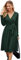 Newshows Jumper Dress for Women UK Ladies Winter Dress Knitted Sweater Dresses for Wedding Guest Dark Green