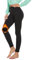 DDOBB Thermal Leggings Women High Waist Fleece Lined Winter Black Sports Leggings Workout Warm Yoga Pants Tights Running Hiking Gym(Black S-M)