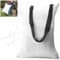 Universal Leaf Vacuum Blower Bag Compatible with Worx Craftsman Toro Black-Decker Husqvarna Leaf Blower Vacuum/Leaf Blowers - Bottom Zip Replacement Bag, Leaf Blower Bag White