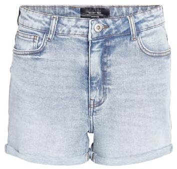 NOISY MAY Damen Shorts Kurze Denim Hot Pants Bermuda Jeansshorts high Waist