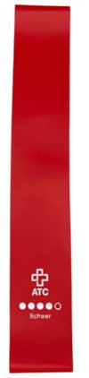 ATC Handels GmbH Fitnessbänder Loop 32x5,8cm in verschiedenen 5 Stärken - 1 oder 5 Stück - Naturlatex - für Kraftsport, Gymnastik - Widerstandsbänder, Sportband, Gymnastikband (1, schwer)