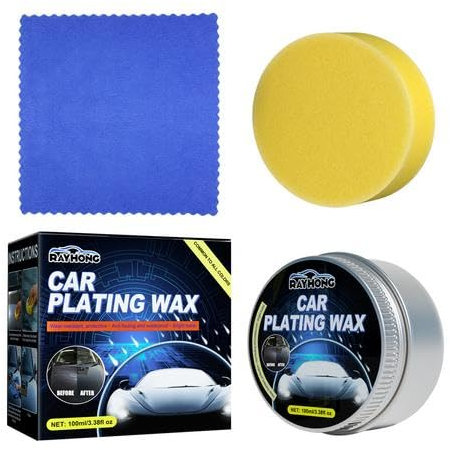 Auto Politur Wachs - Car Coating Wax,Auto Coating Wax, Anti-Scratch, Auto Poliermittel Liquid Nano Ceramic Coat Paste zum Entfernen von tiefen Kratzern und Flecken