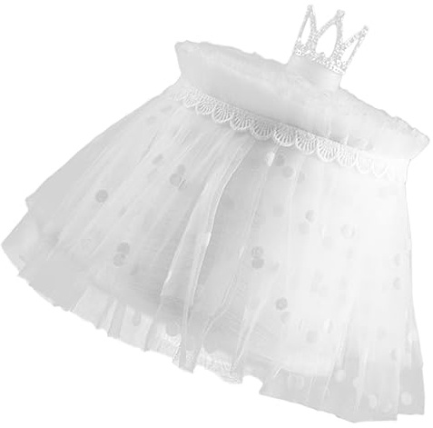 Homoyoyo Photo Props Photo Outfit Lace Tutu Dress Crown Newborn Photography Clothing