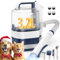 Aspirateur pour poils de chien et kit de toilettage pour chien, aspirateur de toilettage avec tondeuse pour animaux de compagnie