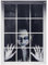 Halloween Horror Fenster Deko, Halloween Deko Outdoor Innen Garten Fenster Helloween Draußen Tür Außen Gruselig Indoor Aussen Haustür Geister Animiert Fensterdeko Türdeko Accessoires