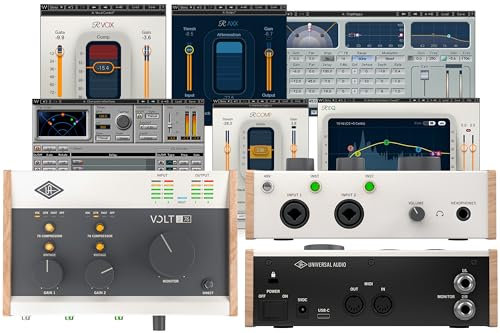 AudioDeluxe Universal Audio Volt 276 USB Audio Interface e Waves Musicisti 2 Bundle