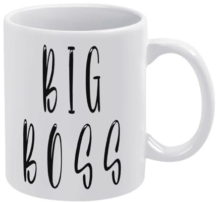 IKJHG Big Boss Tasse à café en céramique 325 ml