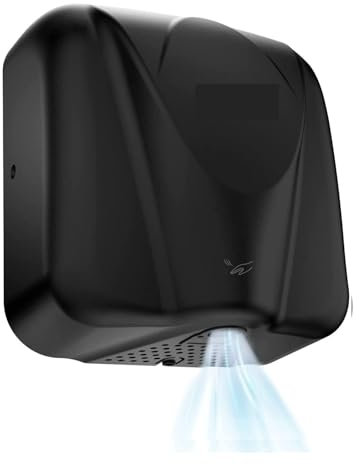 MYUYEE Asciugamani Elettrico ...,Nero-A
