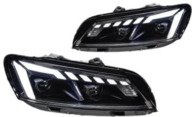 XUXRHMEAN Für VW Passat B7 2011–2015 Frontscheinwerfer Mit Bi Xenon Lampe Und Nebelscheinwerfern Auto Scheinwerfer Satz
