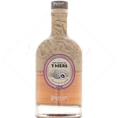 Rhum Arrangé Litchi Bigallet 25° 70CL