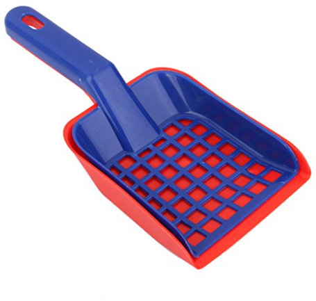 PETSOLA 1 Set Poop Shovel Reptile Terrarium Litter Scoop Sand Sieve Cleaning Tool
