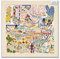 Catstudio Texas, Kunstdruck, 20,3 x 20,3 cm, Geographie-inspirierte Galerie-Wandkunst