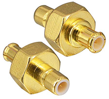 YILIANDUO DAB Autoradio Antenneadapter MCX Stecker auf SMB Stecker für DAB Radio Antenna Aerial RF Kabel Car Satellite Sirius XM MEHRWEG 2 Stücke