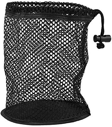 fasient1 Golfball Netzbeutel,Nylon Mesh Golfball Tasche,Kordelzug Netzbeutel,Tragbare Golfbeutel Golfbälle Aufbewahrungshalter Golfzubehör(50 Ballsammler)