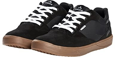 Vaude Unisex AM Moab Gravity Mountainbiking-Schuh, Black/White, 48 EU