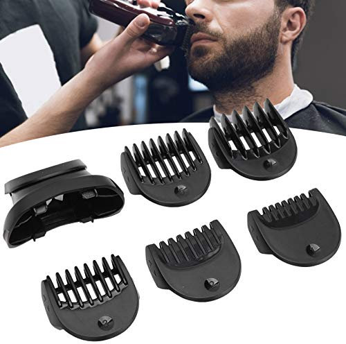 Barttrimmer für Herren, Elektrischer Rasierer Trimmerkopf + 5-teiliges Führungskamm-Trimmer-Set, Pflegeset, Passend für Series 3 Haar-/Haarschneidemaschinen/Kopftrimmer