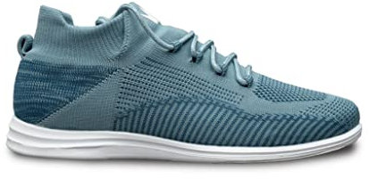 Brunswick Women's Modern Bowling Shoes, Steel Blue, 4