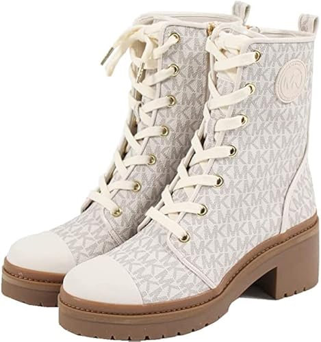 Michael Kors Stivali da donna - Corey Bootie, panna, 37 EU