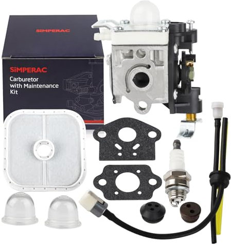 SIMPERAC PB265L Vergaser für Echo PB251 Gebläse PB-265 PB-265L PB-265LN PB-251 Laubbläser RB-K85 Vergaser Ersatz für Echo A021005030 mit Luftfilter