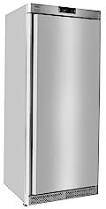 METRO Professional Congélateur GFR6600S, 380 L, refroidissement par air, 480 W, avec serrure, 5 étagères réglables, argenté