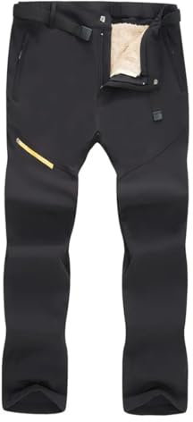 Herren-Winter-Set Winddicht Winddicht Wasserdicht Warm Zum Skifahren Und Snowboarden Jacke Hose Black Pants XXL