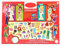 Hölzerne Anziehpuppe, Magnetische Doppelseitige Holzpuppe Mit 63 Aufklebern Und 4 Holzpuppen, Kreatives Rollenspiel, Sicheres Süßes Anziehpuzzlespielzeug