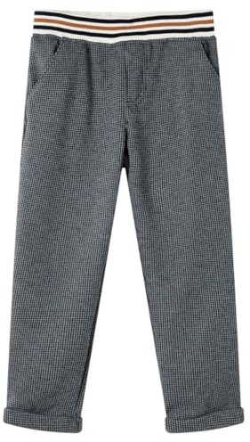 vidaXL Kinderhose mit Taschen Kariert Kinder Jogging Hose Freizeithose Sporthose